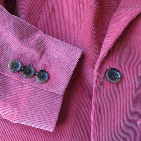 Talbots Pink Corduroy Jacket Blazer Size 12P (petite) - Picture 4 of 6